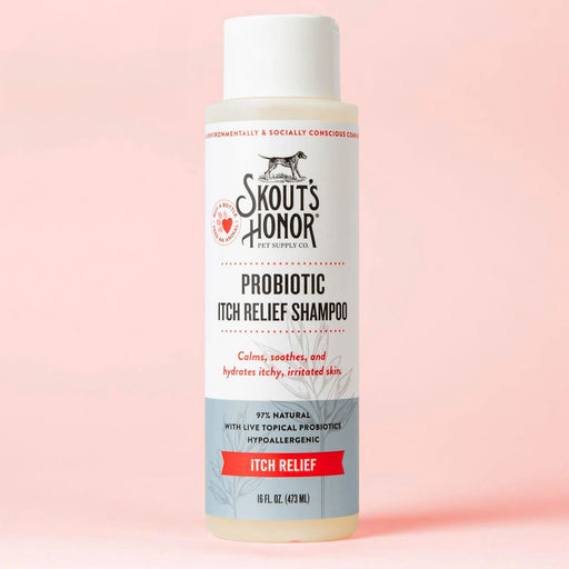 Probiotic Itch Relief Shampoo, 16 oz - Jeffers - Animal & Pet Supplies > Pet Grooming > Pet Shampoo & Conditioner