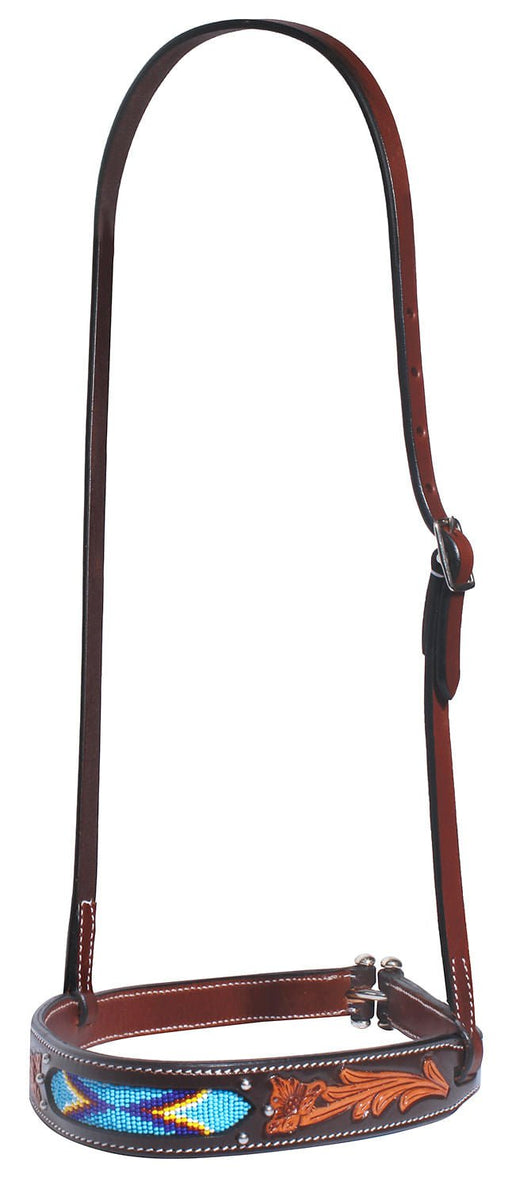 Professional's Choice Beaded Tiedown Noseband - Jeffers - Horse Supplies > Horse Tack