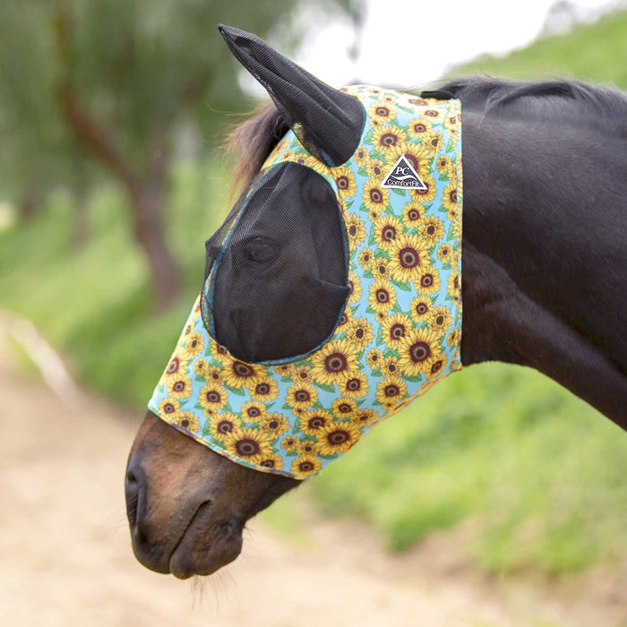 Professional's Choice Comfort Fit Lycra Fly Mask - Jeffers - Horse Supplies > Horse Fly Masks