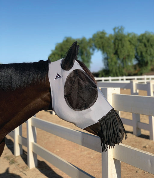 Professional's Choice Comfort - Fit Lycra Fly Mask with Nose Fringe - Jeffers - Horse Supplies > Horse Fly Masks