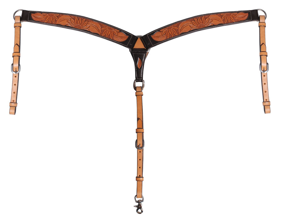 Professional's Choice Sunflower Breast Collar - Jeffers - Horse Supplies > Horse Tack > Breast Collars