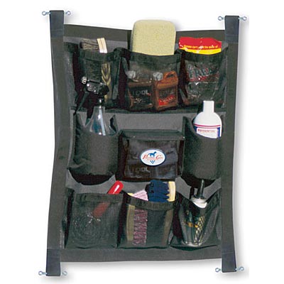 Professional's Choice Trailer Door Grooming Caddy, Black - Jeffers - Horse Supplies > Horse Grooming