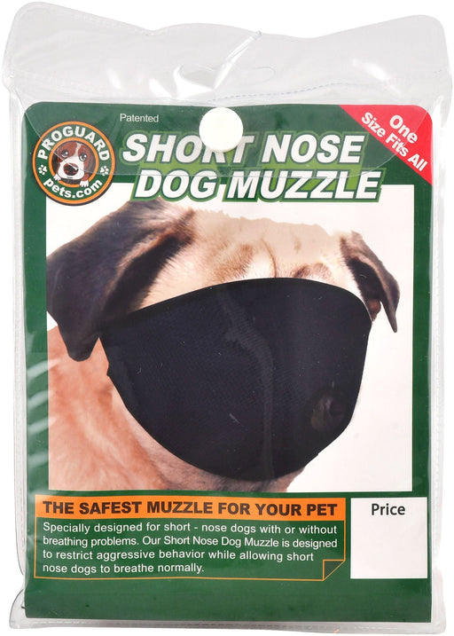 ProGuard Short - Nose Mesh Dog Muzzle - Jeffers - Animal & Pet Supplies > Pet Training Aids