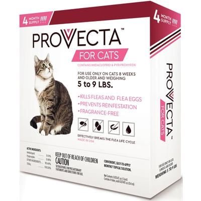 Provecta II for Cats, 4 Dose - Jeffers - Animal Health & Wellness > Flea & Tick Control