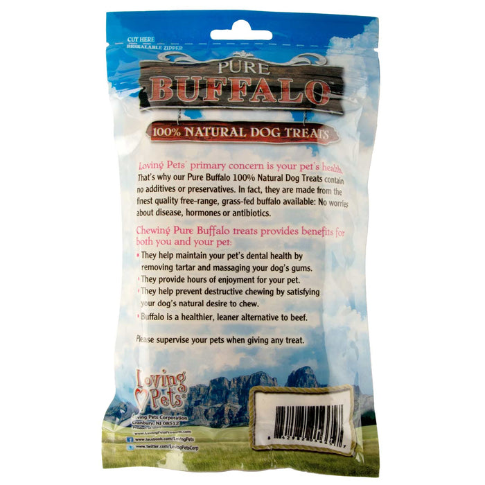 Pure Buffalo Pressed Bully Bone - Jeffers - Dog Supplies > Dog Treats