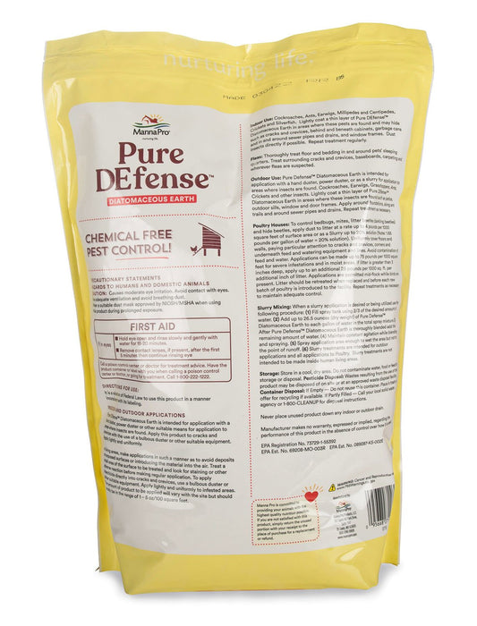 Pure DEfense Diatomaceous Earth - Jeffers - Animal Health & Wellness > Fly & Insect Control