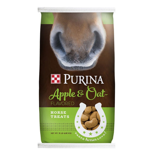 Purina Apple & Oats Horse Treats, 15 lb - Jeffers - Horse Supplies > Horse Treats