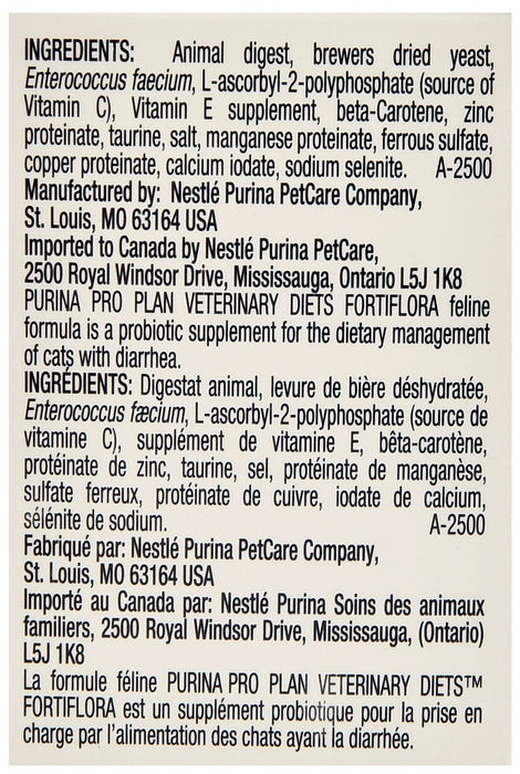 Purina Pro Plan Veterinary Diets FortiFlora Feline - Jeffers - Animal Health & Wellness > Vitamins & Supplements