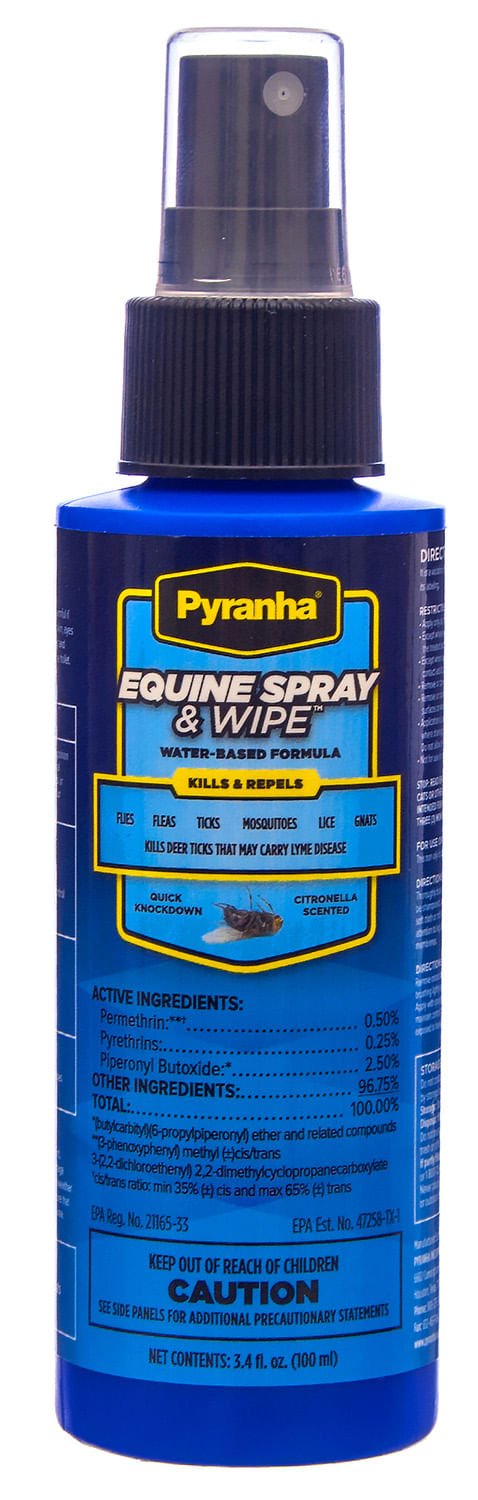 Pyranha Equine Spray & Wipe - Jeffers - Animal Health & Wellness > Fly & Insect Control