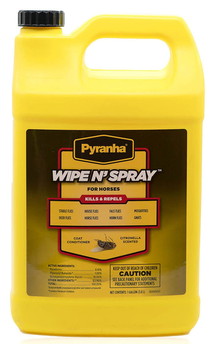 Pyranha Wipe N' Spray Fly Spray - Jeffers - Animal Health & Wellness > Fly & Insect Control