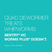 Quad Dewormer Chewable Tablets for Dogs - Jeffers - Animal Health & Wellness > Medicine