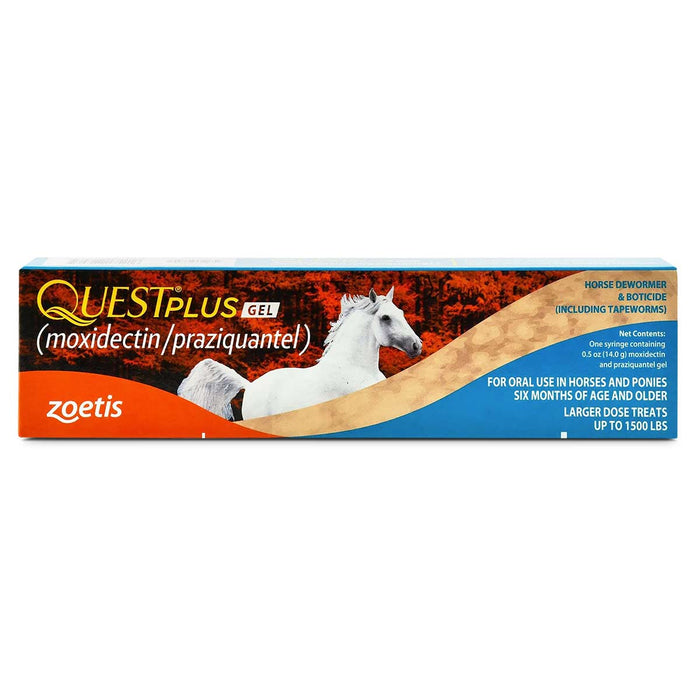 Quest Plus Gel Horse Dewormer - Jeffers - Animal Health & Wellness > Medicine