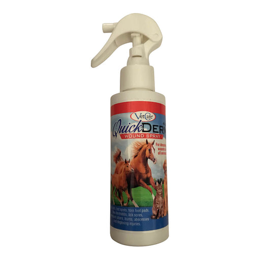 QuickDerm Wound Spray, 4 oz - Jeffers - Animal Health & Wellness > Skin & Coat Care