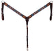 Rafter T Floral Vine Breast Collar - Jeffers - Horse Supplies > Horse Tack > Breast Collars