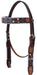 Rafter T Floral Vine Browband Headstall - Jeffers - Horse Supplies > Horse Tack > Bridles & Headstalls