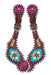 Rafter T Ladies Painted Aztec Spur Straps - Jeffers - Horse Supplies > Horse Tack > Stirrups