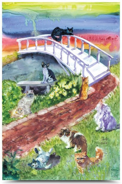 Rainbow Bridge Pet Sympathy Card - Jeffers - Animal & Pet Supplies > Pet Memorials