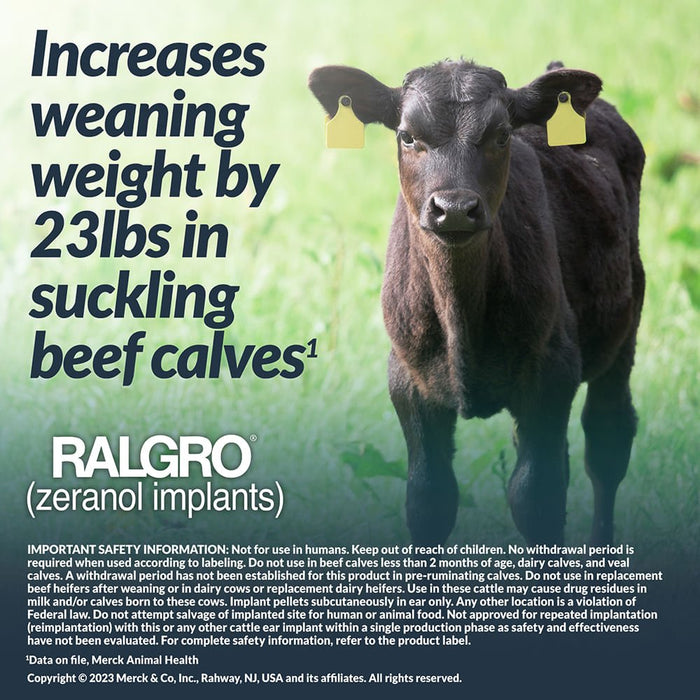 Ralgro Implants & Ralogun (Sold Separately) - Jeffers - Cattle Supplies > Cattle Supplies