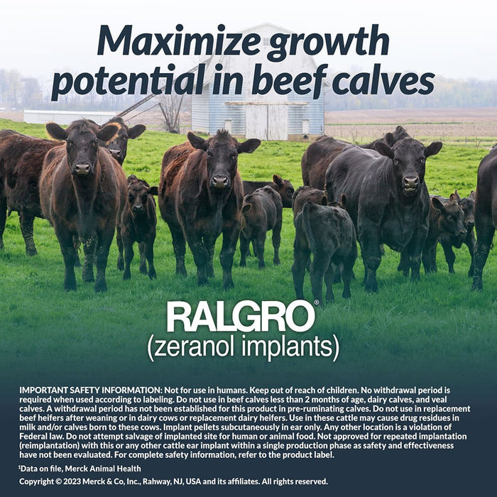 Ralgro Implants & Ralogun (Sold Separately) - Jeffers - Cattle Supplies > Cattle Supplies