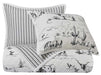 Ranch Life Western Toile Reversible Quilt Set - Jeffers - Home Goods & Gifts > Blankets, Throws