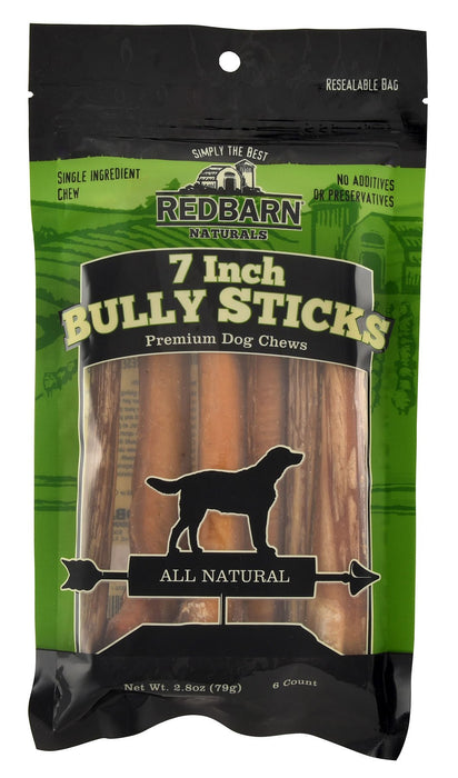 Redbarn Low Odor 7' Bully Sticks - Jeffers - Dog Supplies > Dog Treats > Bully Sticks