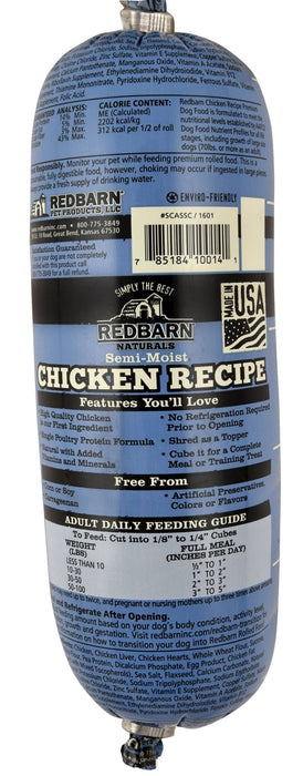 Redbarn Naturals Chicken Recipe Dog Food Roll - Jeffers - Dog Supplies > Dog Food > Wet Dog Food