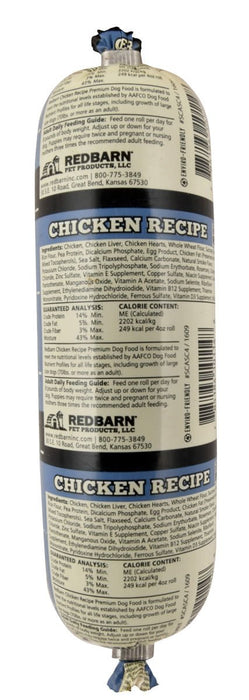 Redbarn Naturals Chicken Recipe Dog Food Roll - Jeffers - Dog Supplies > Dog Food > Wet Dog Food