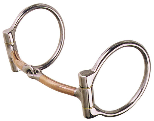 Reinsman Golden Glide Smooth Copper Offset Dee Bit - Jeffers - Horse Supplies > Horse Tack > Bridle Bits