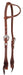 Reinsman Rosewood & Spots One Ear Headstall, Full - Jeffers - Horse Supplies > Horse Tack > Bridles & Headstalls