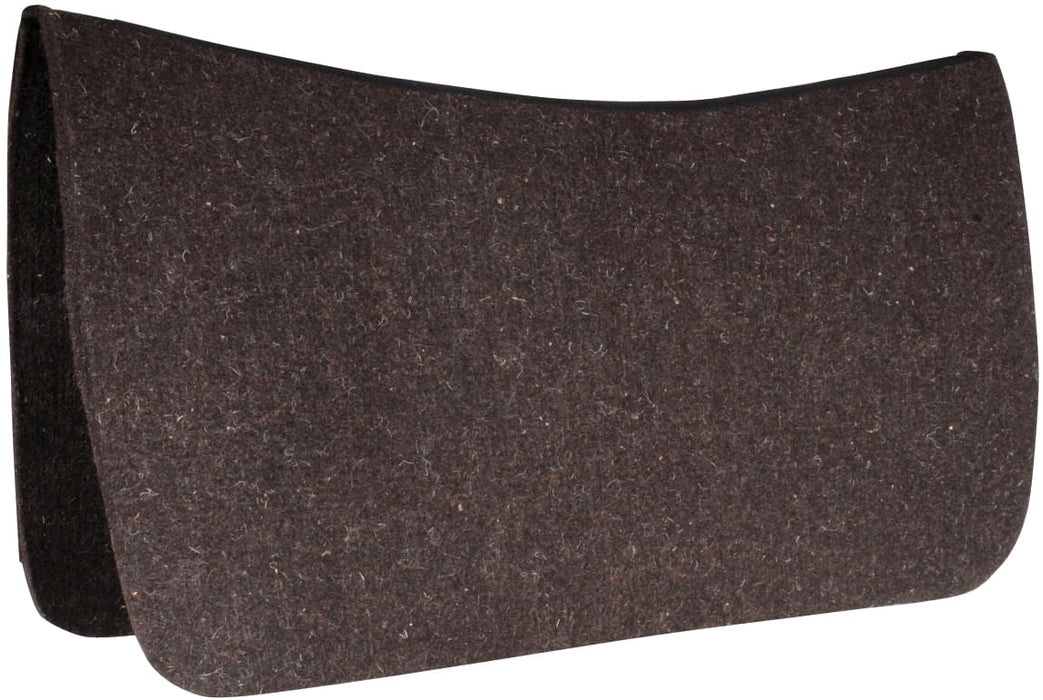 Reinsman Wool Felt Contour Saddle Pad, 30' x 30' - Jeffers - Horse Supplies > Horse Tack > Saddle Pads & Blankets