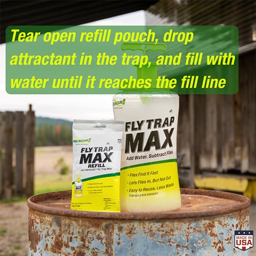 Rescue! Fly Trap Max - Jeffers - Animal Health & Wellness > Fly & Insect Control