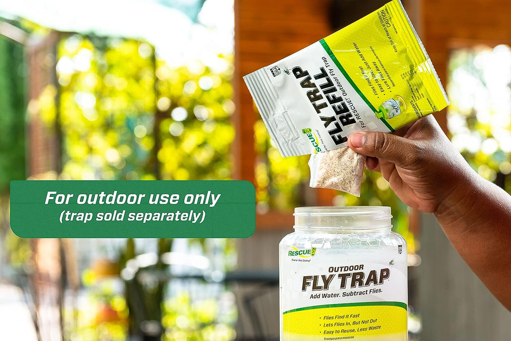 Rescue! Outdoor Fly Trap Refill - Jeffers - Animal Health & Wellness > Fly & Insect Control