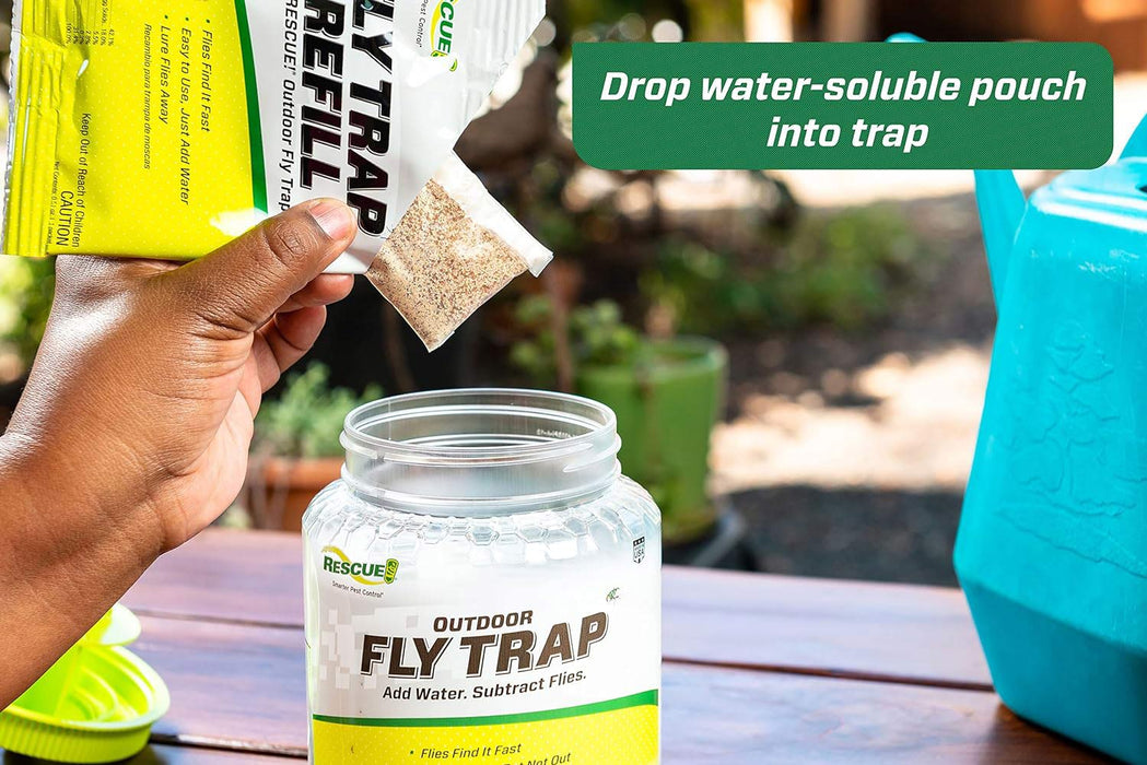 Rescue! Outdoor Fly Trap - Jeffers - Animal Health & Wellness > Fly & Insect Control