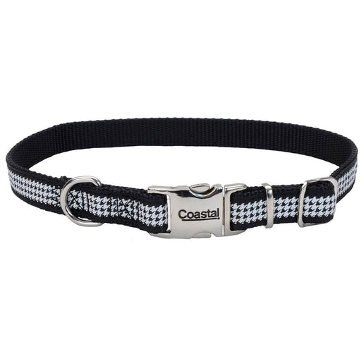 Ribbon Adjustable Dog Collar with Metal Buckle - Jeffers - Dog Supplies > Dog Apparel > Dog Collars, Harnesses, & Leashes