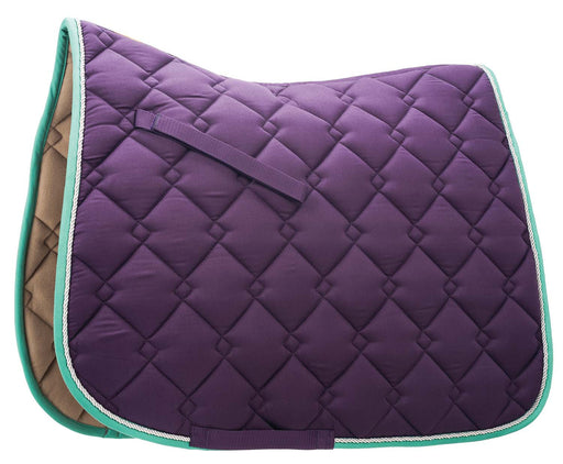 Roma Ecole Double Diamond Dressage Saddle Pad - Jeffers - Horse Supplies > Horse Tack > Saddle Pads & Blankets