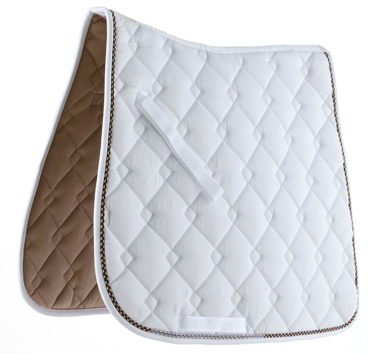 Roma Ecole Double Diamond Dressage Saddle Pad - Jeffers - Horse Supplies > Horse Tack > Saddle Pads & Blankets