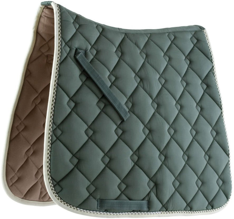 Roma Ecole Double Diamond Dressage Saddle Pad - Jeffers - Horse Supplies > Horse Tack > Saddle Pads & Blankets