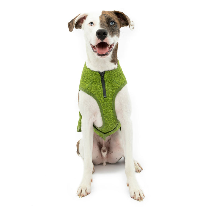 Kurgo K9 Core Sweater - Heather Green Medium 