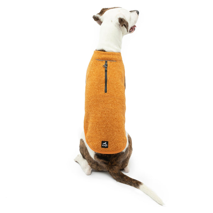 Kurgo K9 Core Sweater - Heather Orange Medium 