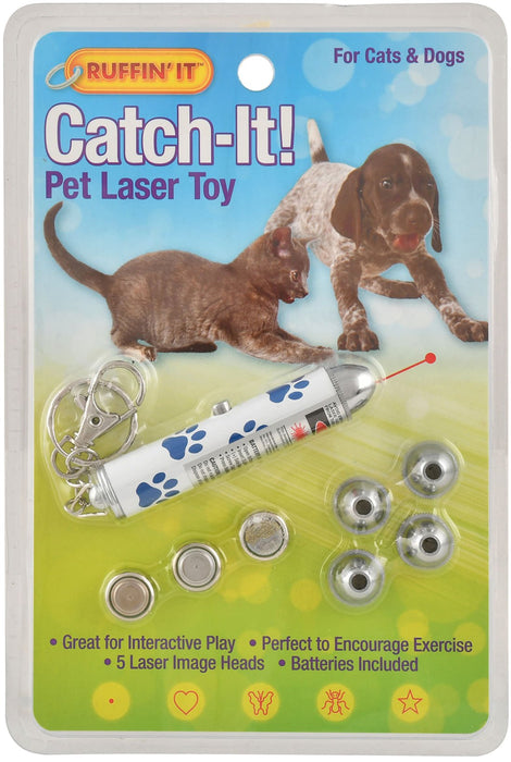 Ruffin' It Catch - It! 5 - way Pet Laser Toy - Jeffers - Dog Supplies > Dog Toys