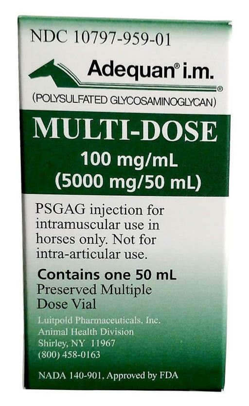 Rx Adequan I.M. Multi - Dose - Jeffers - Animal Health & Wellness > Medicine