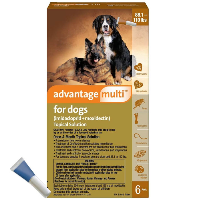 Rx Advantage Multi for Dogs - Jeffers - Animal Health & Wellness > Flea & Tick Control