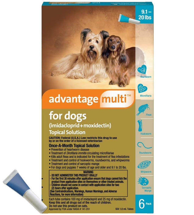 Rx Advantage Multi for Dogs - Jeffers - Animal Health & Wellness > Flea & Tick Control