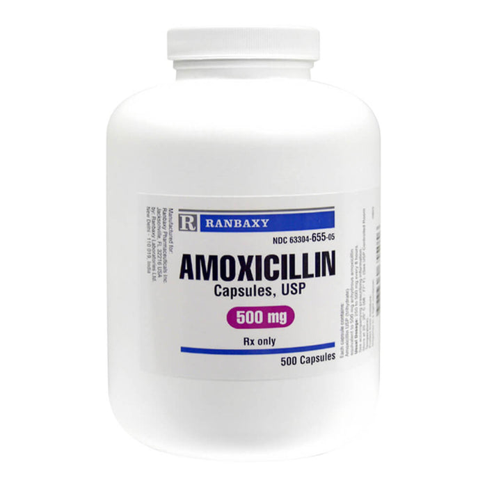 Rx Amoxicillin Capsules - Jeffers - Animal Health & Wellness > Medicine