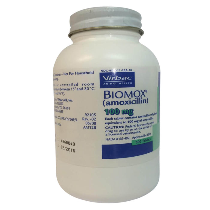 Rx Biomox Tablets - Jeffers - Animal Health & Wellness > Medicine