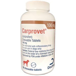 Rx Carprovet (Carprofen) Pain Relief for Dogs - Jeffers - Animal Health & Wellness > Medicine