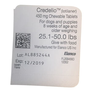 Rx Credelio Flea Tablets for Dogs - Jeffers - Animal Health & Wellness > Flea & Tick Control