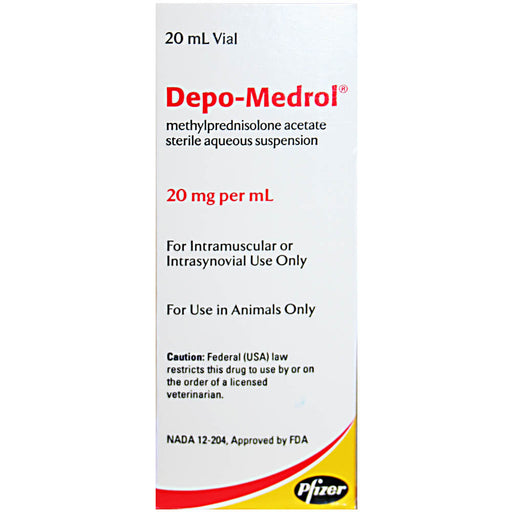 Rx Depo - Medrol Injection - Jeffers - Animal Health & Wellness > Medicine