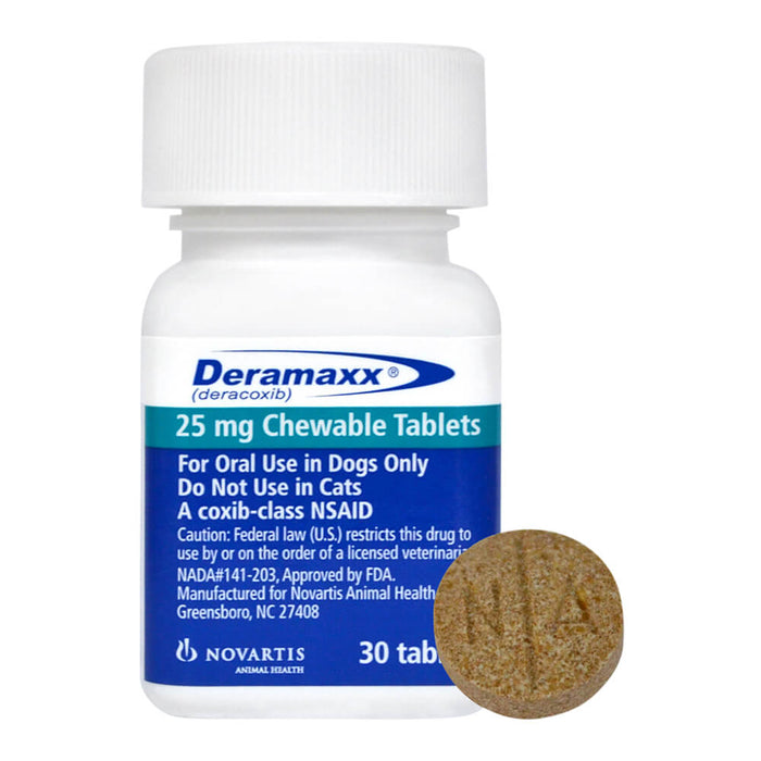 Rx Deramaxx Chewable Tablets - Jeffers - Animal Health & Wellness > Medicine