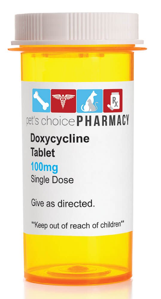 Rx Doxycycline Hyclate Tablets - Jeffers - Animal Health & Wellness > Medicine